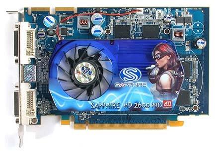 Видеокарта Sapphire Radeon HD 2600 Pro 256 Mb