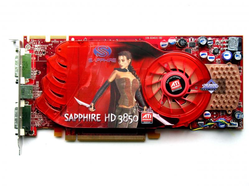 Видеокарта Sapphire Radeon HD 3850 256 Mb