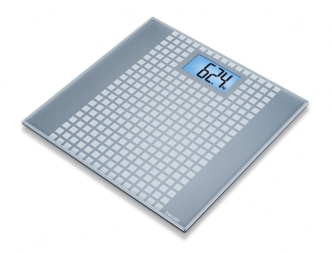 Стеклянные весы с декоративным рисунком Beurer GS 206 Squares