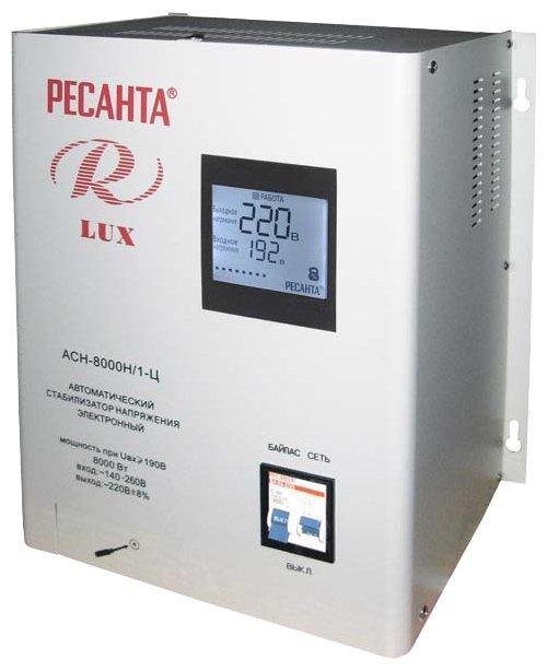 Стабилизатор Ресанта АСН-8000 Н/1-Ц Lux