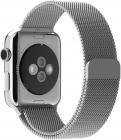 Умные часы Apple Watch Series 3 Cellular 42mm Stainless Steel Case with Milanese Loop серебристые