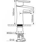 Смеситель Melana MLN-F6107