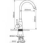 Смеситель Melana MLN-F8103