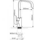 Смеситель Melana MLN-F8113