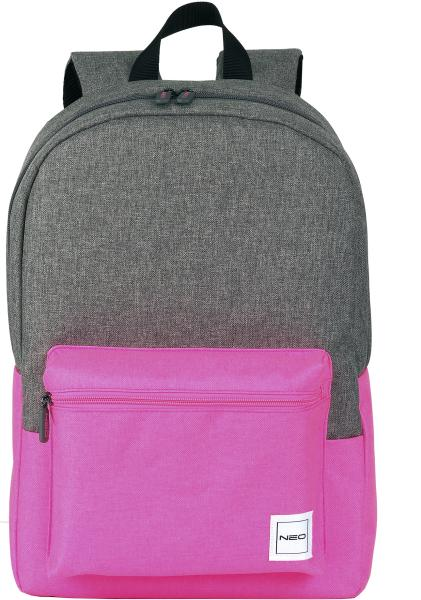 Рюкзак для ноутбука Neo NEB-009PG серый/розовый