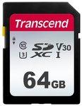 Карта памяти Transcend SDHC 64GB 300S
