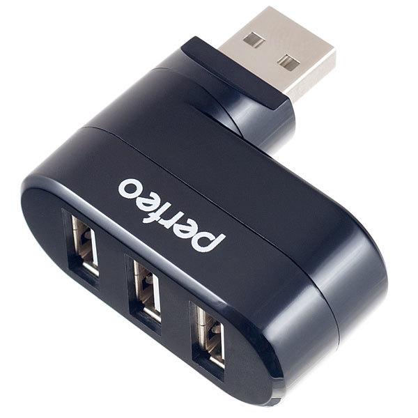 USB-хаб Perfeo PF-VI-H024 черный