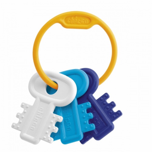 Погремушка Chicco Teething Key Ring (blue)