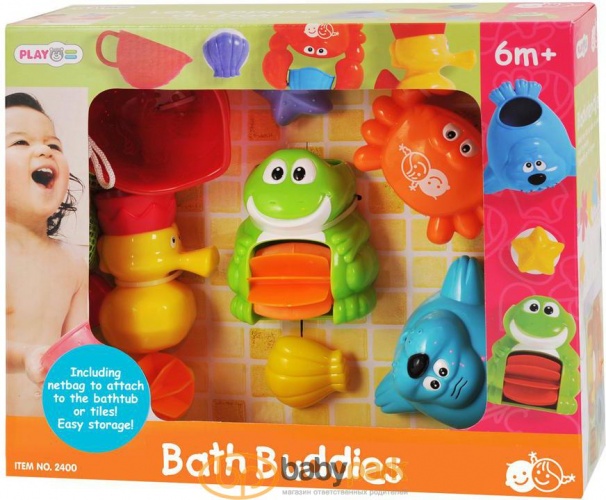 Набор игрушек для ванной Chicco "Морские друзья"