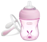 Поильник Chicco Transition Cup от 4 месяцев 200 мл розовый
