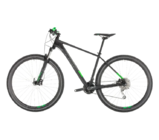 Велосипед для взрослых Cube Analog 17" (2019) черно-зеленый