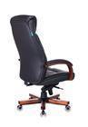 Кресло Бюрократ Walnut T-9922 черное