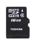 Карта памяти microSDHC Toshiba M102 16GB Class 4 + SD адаптер