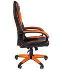 Кресло Chairman Game 16 черно-оранжевое