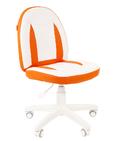 Кресло Chairman Kids 122 бело-оранжевое