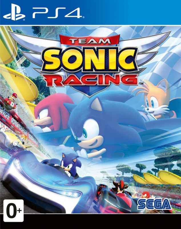 Игра для PS4 Sonic Team Racing английская версия