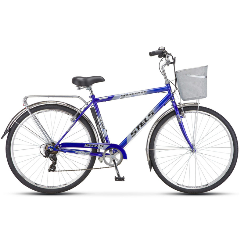 Велосипед Stels Navigator 350 Gent D 28 Z010 20" сине-серый