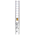 Лестница алюминиевая трёхсекционная Вихрь ЛА 3х14 