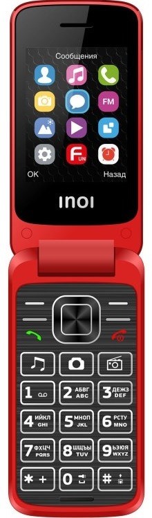 Сотовый телефон Inoi 245R красный