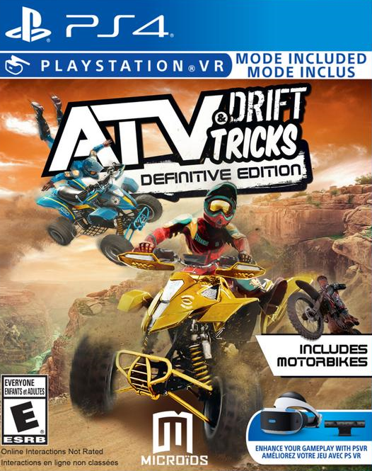 Игра для PS4 ATV Drift and Tricks (только для PS VR, PS Camer