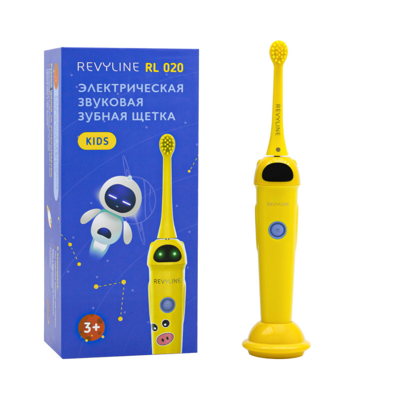 Электрическая зубная щетка Revyline RL 020 желтая