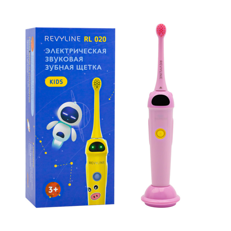 Электрическая зубная щетка Revyline RL 020 розовая