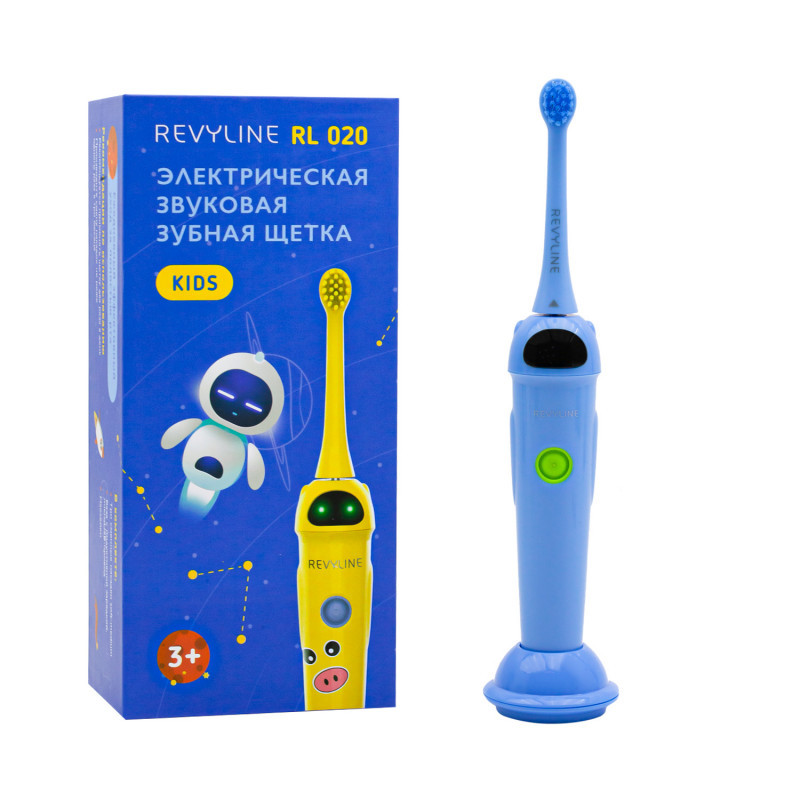Электрическая зубная щетка Revyline RL 020 синяя