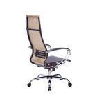 Кресло Metta SK1-BK+CH2 К7 золотой ротанг