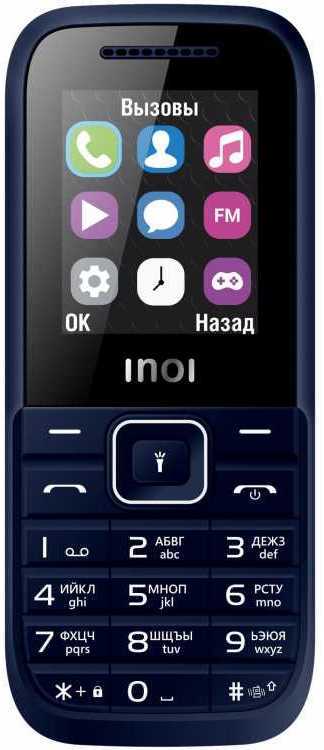 Сотовый телефон Inoi 105 (2019) синий