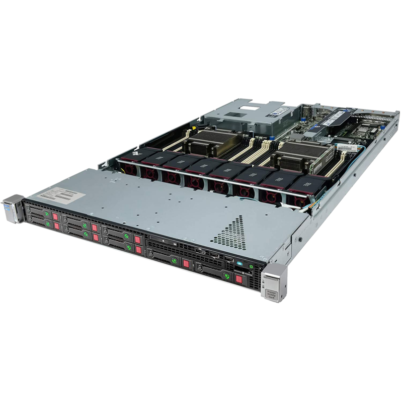 Сервер HP Proliant DL360P G8 2x Intel Xeon E5-2690 192GB DDR3 2x120GB SSD + 6x600GB SAS 1U Rack
