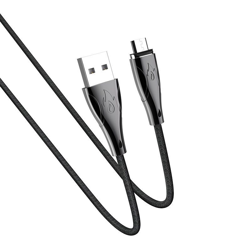 Кабель Hoco U75 Blaze USB-Type-C черный