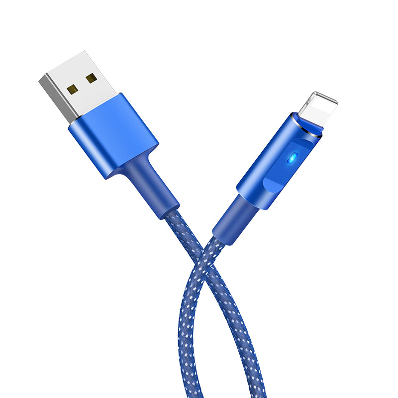 Кабель Hoco U47 Essence Сore USB-Lightning синий