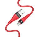 Кабель Hoco U53 USB-microUSB красный
