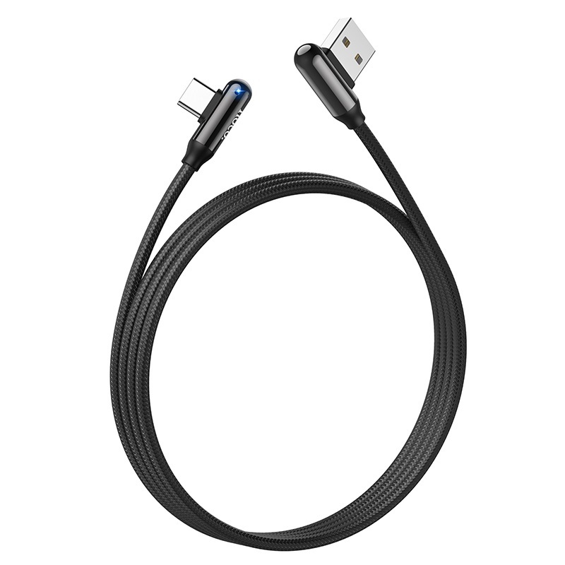 Кабель Hoco U77 USB-USB Type-C черный