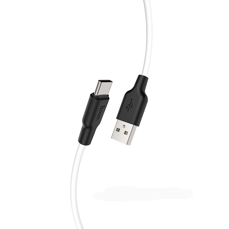 Кабель Hoco X21 Plus USB-USB Type-C черно-белый