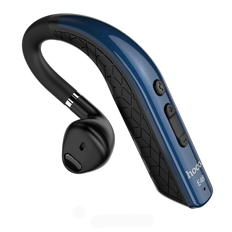 Беспроводная Bluetooth гарнитура Hoco E48 Superior Business синяя 