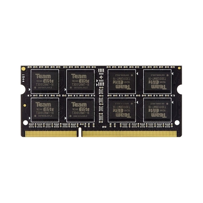 Модуль оперативной памяти Teamgroup SODIMM 8GB DDR3 1600MHz (TED3L8G1600C11-SBK)