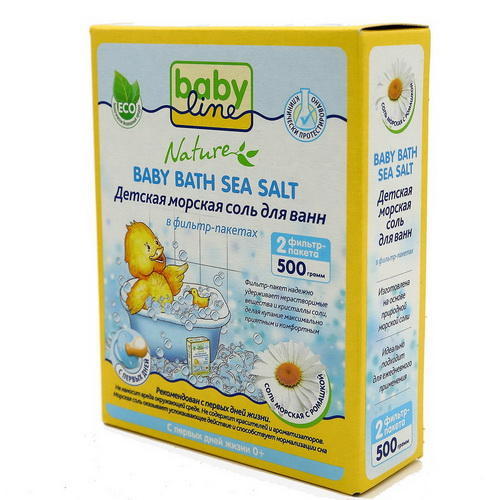 Соль для ванны Babyline Nature DN85 с ромашкой