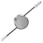 Кабель LDNIO LC-90 USB-microUSB-Type-C Silver/Gold