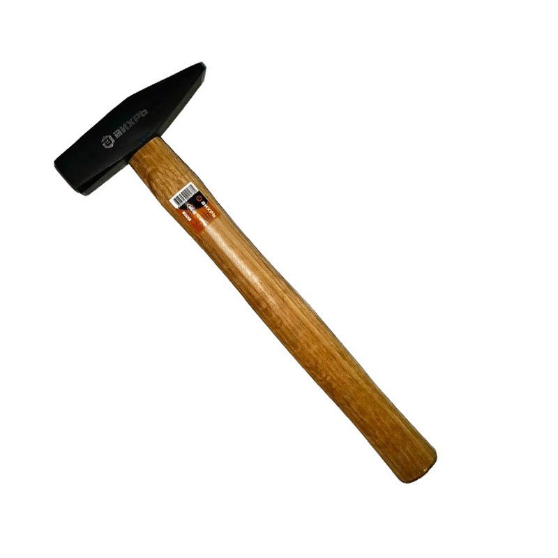 Молоток Вихрь, квадратный боек 400 г (деревянная ручка)