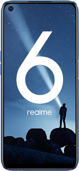 Сотовый телефон Realme 6 4/128GB голубая комета