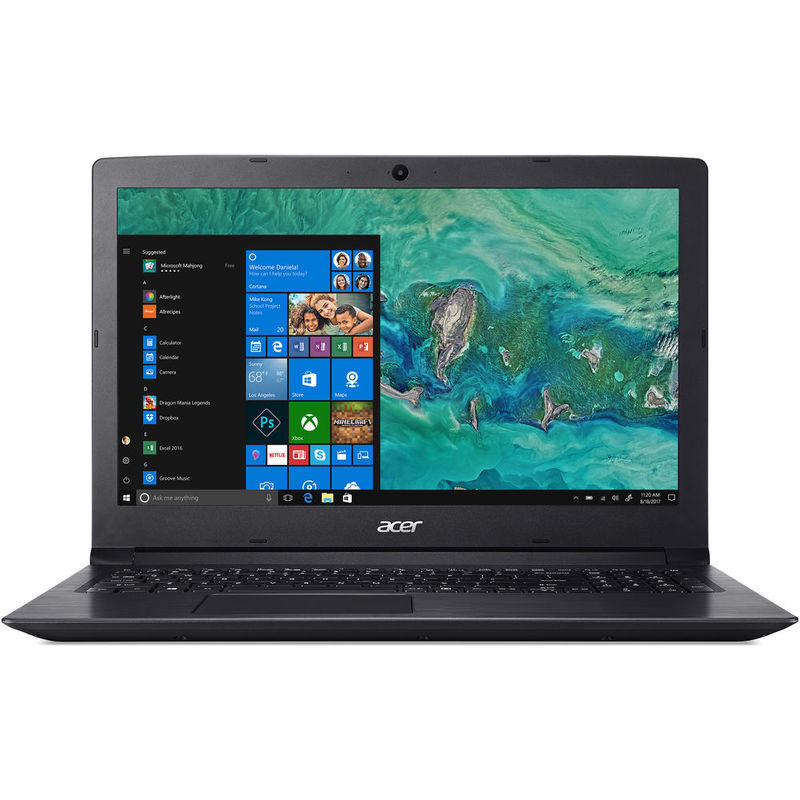 Ноутбук Acer Aspire A315-55G Intel Core i3-10110U 4GB DDR4 1000GB HDD Nvidia Geforce MX230 2GB HD черный