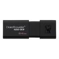 Флешка Kingston DataTraveler 100 G3 64GB USB 3.1 черная