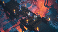 Игра для PS4 Minecraft Dungens Hero Edition русская версия