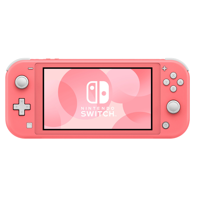 Игровая приставка Nintendo Switch Lite розовая