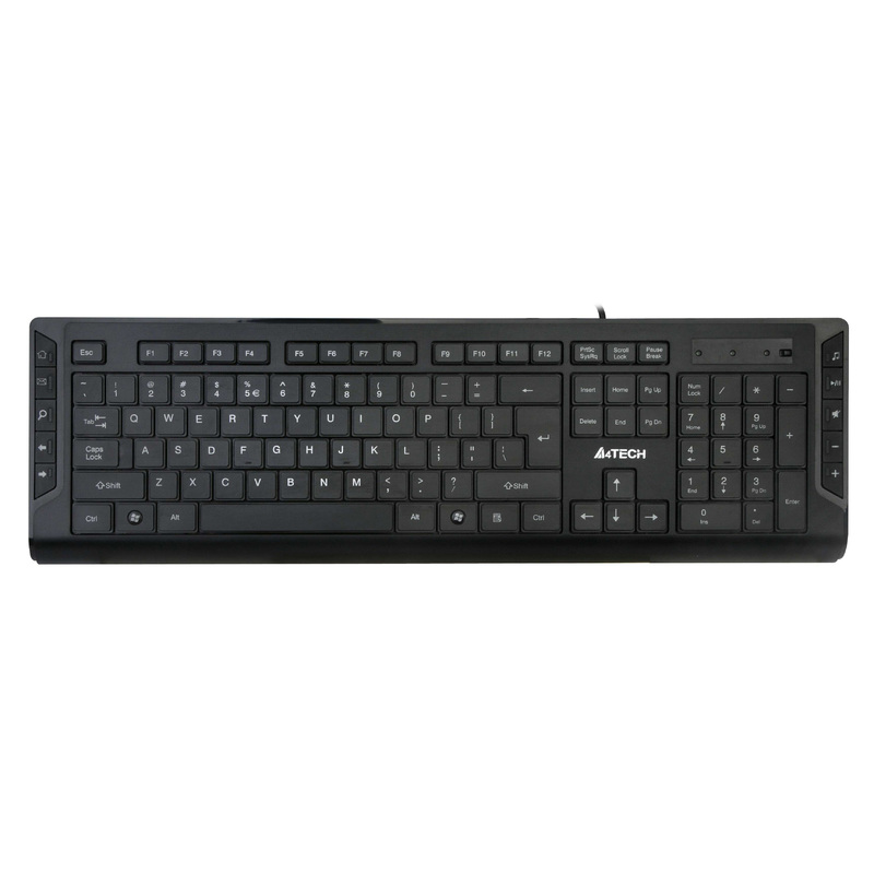 Клавиатура A4tech KD-600 черная