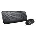 Комплект мышь + клавиатура Delux KA160U + M135BU USB 2.0 черный