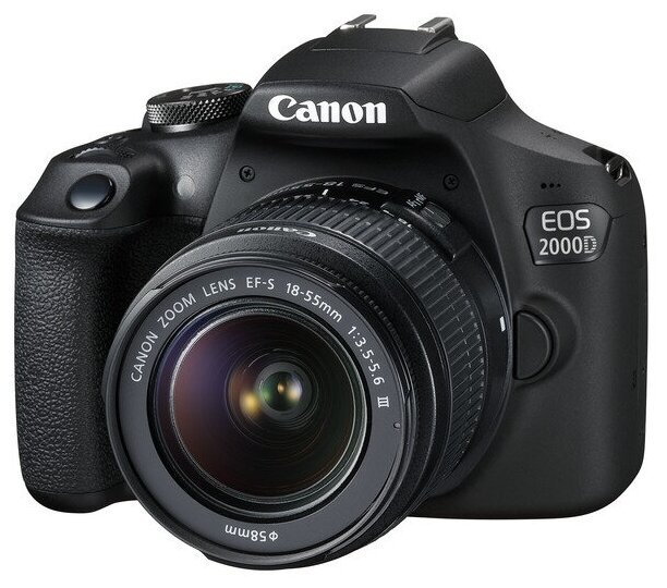 Фотоаппарат Canon EOS 2000D EF-S 18-55 III