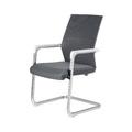 Кресло Riva Chair D819 бело-серое