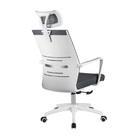 Кресло Riva Chair A819 бело-серое